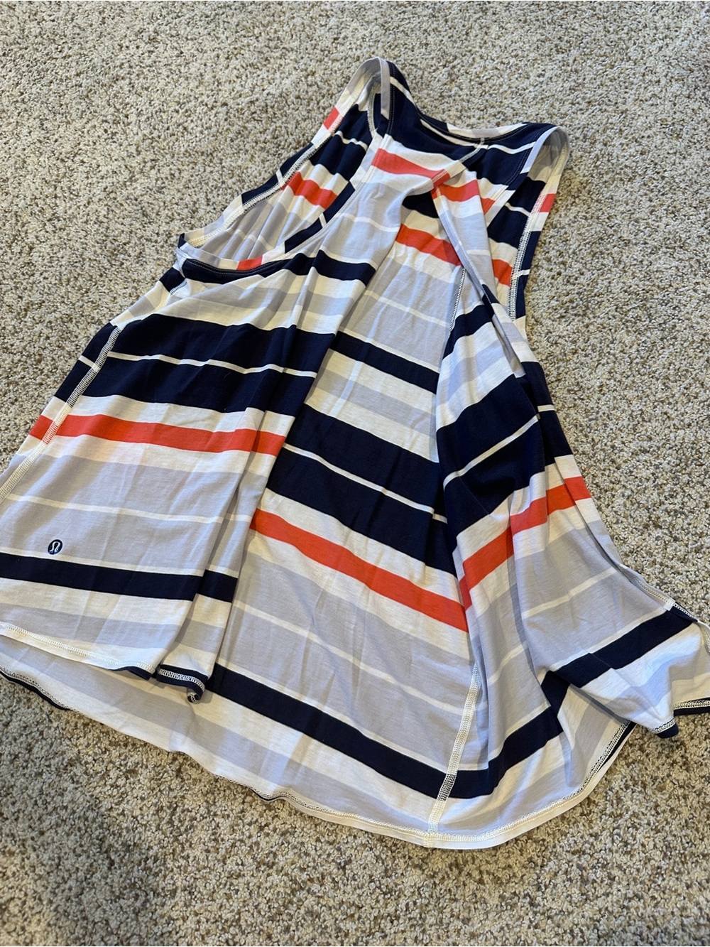 lululemon Striped Racerback Tank - Picture 3 of 6